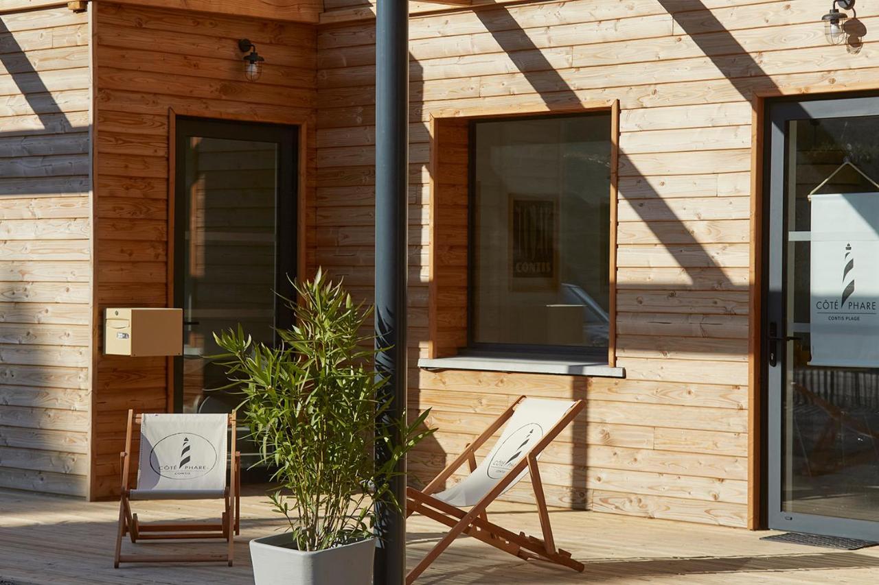 Hotel Cote Phare Contis-les-Bains Exterior foto